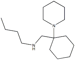 butyl({[1-(piperidin-1-yl)cyclohexyl]methyl})amine 구조식 이미지