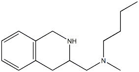 butyl(methyl)(1,2,3,4-tetrahydroisoquinolin-3-ylmethyl)amine Structure