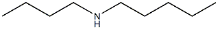 butyl(pentyl)amine Structure