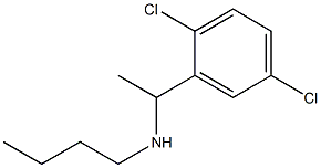 butyl[1-(2,5-dichlorophenyl)ethyl]amine Structure