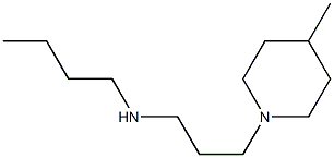 butyl[3-(4-methylpiperidin-1-yl)propyl]amine Structure