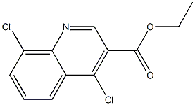 ethyl 4,8-dichloroquinoline-3-carboxylate Structure