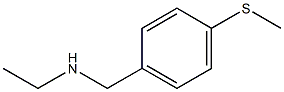 ethyl({[4-(methylsulfanyl)phenyl]methyl})amine 구조식 이미지