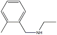 ethyl[(2-methylphenyl)methyl]amine Structure