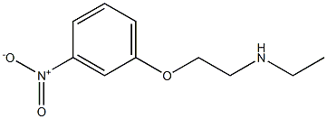 ethyl[2-(3-nitrophenoxy)ethyl]amine 구조식 이미지