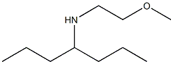 heptan-4-yl(2-methoxyethyl)amine Structure