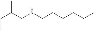 hexyl(2-methylbutyl)amine 구조식 이미지
