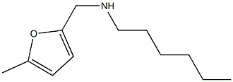 hexyl[(5-methylfuran-2-yl)methyl]amine Structure
