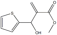 methyl 2-[hydroxy(thiophen-2-yl)methyl]prop-2-enoate Structure