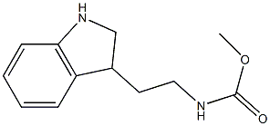 methyl N-[2-(2,3-dihydro-1H-indol-3-yl)ethyl]carbamate Structure
