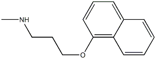 methyl[3-(naphthalen-1-yloxy)propyl]amine 구조식 이미지