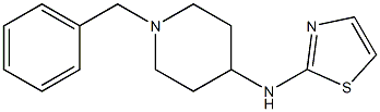 N-(1-benzylpiperidin-4-yl)-1,3-thiazol-2-amine 구조식 이미지