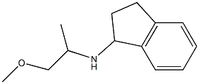 N-(1-methoxypropan-2-yl)-2,3-dihydro-1H-inden-1-amine Structure