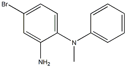 N-(2-amino-4-bromophenyl)-N-methyl-N-phenylamine 구조식 이미지