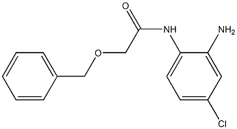 N-(2-amino-4-chlorophenyl)-2-(benzyloxy)acetamide Structure