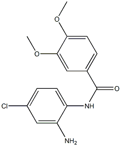 N-(2-amino-4-chlorophenyl)-3,4-dimethoxybenzamide 구조식 이미지