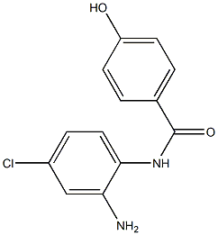 N-(2-amino-4-chlorophenyl)-4-hydroxybenzamide 구조식 이미지