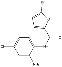 N-(2-amino-4-chlorophenyl)-5-bromo-2-furamide Structure