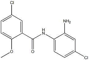 N-(2-amino-4-chlorophenyl)-5-chloro-2-methoxybenzamide Structure