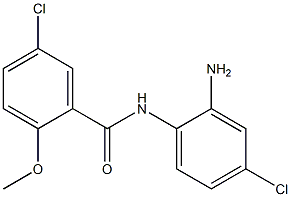 N-(2-amino-4-chlorophenyl)-5-chloro-2-methoxybenzamide 구조식 이미지