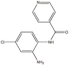 N-(2-amino-4-chlorophenyl)isonicotinamide 구조식 이미지