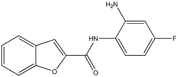 N-(2-amino-4-fluorophenyl)-1-benzofuran-2-carboxamide Structure