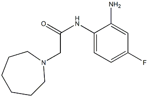 N-(2-amino-4-fluorophenyl)-2-azepan-1-ylacetamide 구조식 이미지