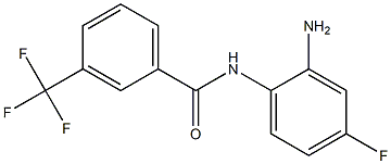 N-(2-amino-4-fluorophenyl)-3-(trifluoromethyl)benzamide Structure