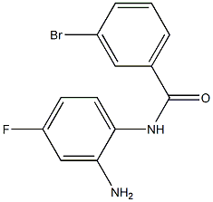 N-(2-amino-4-fluorophenyl)-3-bromobenzamide Structure