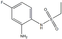 N-(2-amino-4-fluorophenyl)ethanesulfonamide 구조식 이미지