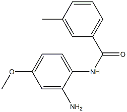 N-(2-amino-4-methoxyphenyl)-3-methylbenzamide Structure