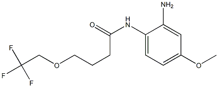 N-(2-amino-4-methoxyphenyl)-4-(2,2,2-trifluoroethoxy)butanamide Structure