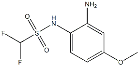 N-(2-amino-4-methoxyphenyl)difluoromethanesulfonamide 구조식 이미지