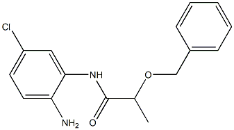 N-(2-amino-5-chlorophenyl)-2-(benzyloxy)propanamide 구조식 이미지