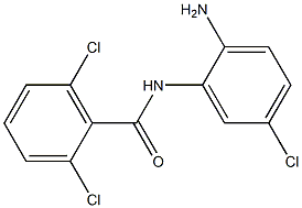 N-(2-amino-5-chlorophenyl)-2,6-dichlorobenzamide 구조식 이미지