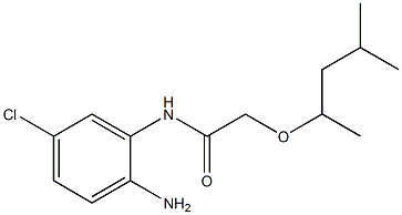 N-(2-amino-5-chlorophenyl)-2-[(4-methylpentan-2-yl)oxy]acetamide 구조식 이미지