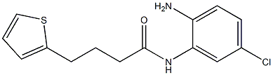 N-(2-amino-5-chlorophenyl)-4-(thiophen-2-yl)butanamide Structure