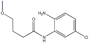 N-(2-amino-5-chlorophenyl)-4-methoxybutanamide 구조식 이미지