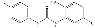 N-(2-amino-5-chlorophenyl)-N'-(4-fluorophenyl)urea 구조식 이미지