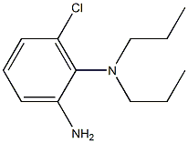 N-(2-amino-6-chlorophenyl)-N,N-dipropylamine 구조식 이미지