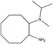 N-(2-aminocyclooctyl)-N-isopropyl-N-methylamine 구조식 이미지