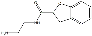 N-(2-aminoethyl)-2,3-dihydro-1-benzofuran-2-carboxamide 구조식 이미지