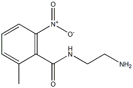 N-(2-aminoethyl)-2-methyl-6-nitrobenzamide 구조식 이미지