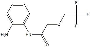 N-(2-aminophenyl)-2-(2,2,2-trifluoroethoxy)acetamide 구조식 이미지