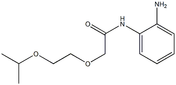 N-(2-aminophenyl)-2-[2-(propan-2-yloxy)ethoxy]acetamide Structure