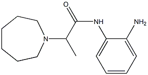 N-(2-aminophenyl)-2-azepan-1-ylpropanamide Structure