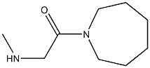 N-(2-azepan-1-yl-2-oxoethyl)-N-methylamine 구조식 이미지