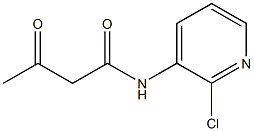 N-(2-chloropyridin-3-yl)-3-oxobutanamide Structure