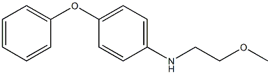 N-(2-methoxyethyl)-4-phenoxyaniline Structure