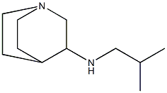 N-(2-methylpropyl)-1-azabicyclo[2.2.2]octan-3-amine 구조식 이미지